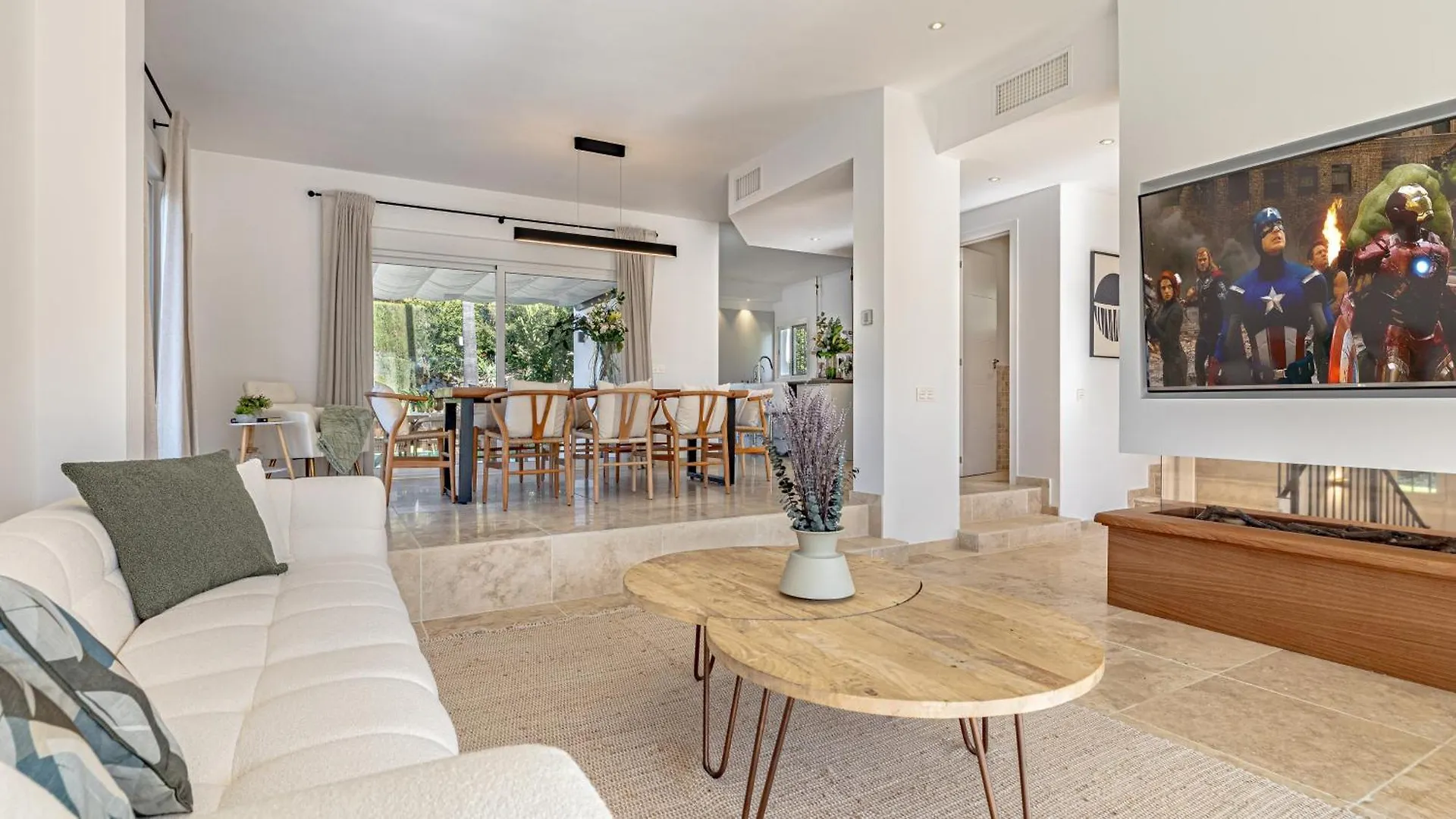 Vacation Marbella I Villa Birkin, Heated Pool, Andalusian Style, Gym, Cine, Golf Valley, 6 Min Puerto Banus