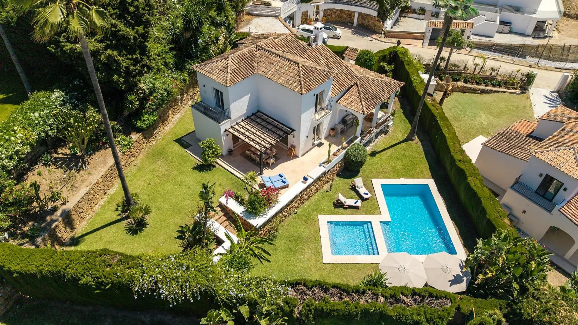 Vacation Marbella I Villa Birkin, Heated Pool, Andalusian Style, Gym, Cine, Golf Valley, 6 Min Puerto Banus Spanyolország